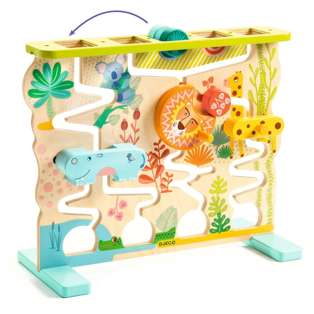 Djeco | Houten Speelgoed | Cascadou | 31,5 cm | +18 maanden - Kleine Eland