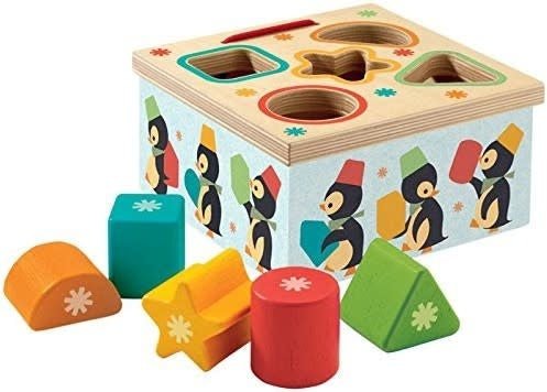 Djeco | Houten Vormenstoof | Géo Pingy | 1+ - Kleine Eland