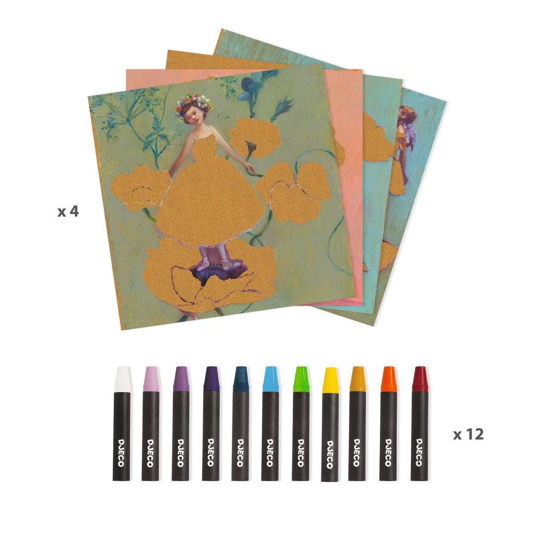 Djeco | Inspired by | Edgar Degas | The Ballerina | 8 - 99 jaar - Kleine Eland