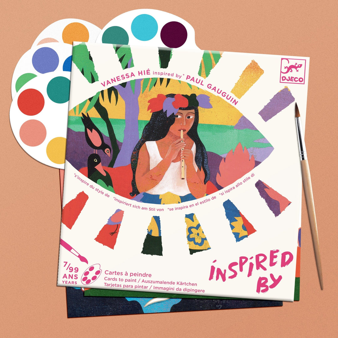 Djeco | Inspired by Gauguin | Polynesia | Schilderen | 5+ - Kleine Eland