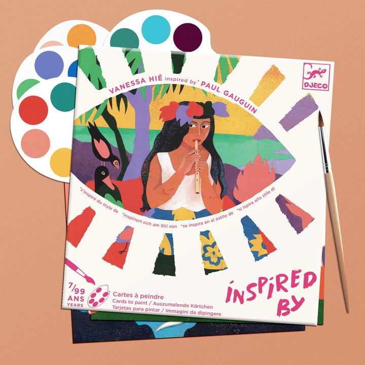 Djeco | Inspired by Gauguin | Polynesia | Schilderen | 5+ - Kleine Eland