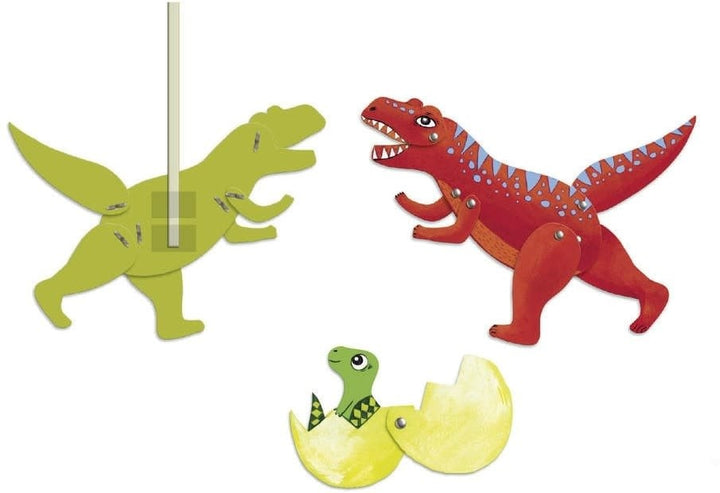 Djeco | Jumping Jacks | Dinosaurus | 6 delig | 6 - 9 jaar - Kleine Eland