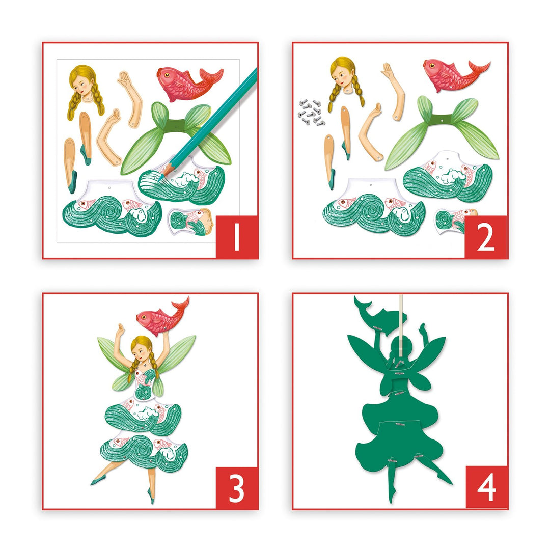 Djeco | Jumping Jacks | Fairies | Feeënpoppen | 5-8 jaar - Kleine Eland