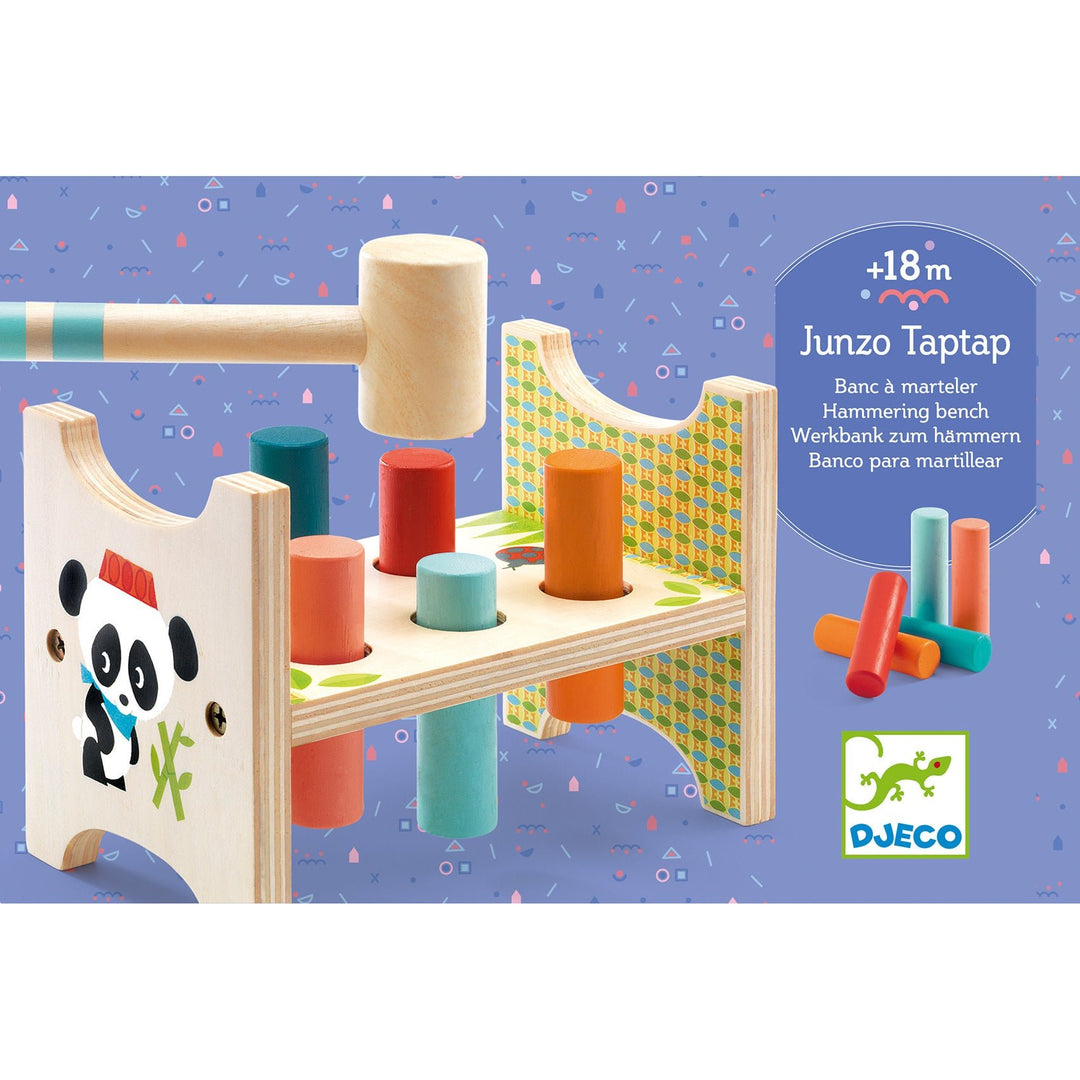 Djeco | Junzo Taptap | Hamerbank | 18 maanden+ - Kleine Eland