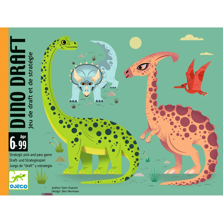 Djeco | Kaartspel | Dino Draft | 6+ - Kleine Eland