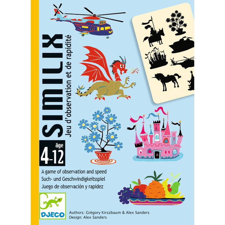 Djeco | Kaartspel | Observatie - en Snelheidsspel | Similix | 36 delig | 4 - 12 jaar - Kleine Eland