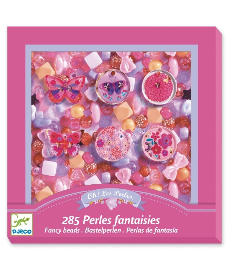 Djeco | Kralen | Fancy Beads | Vlinders | 285 delig | 6-10 jaar - Kleine Eland