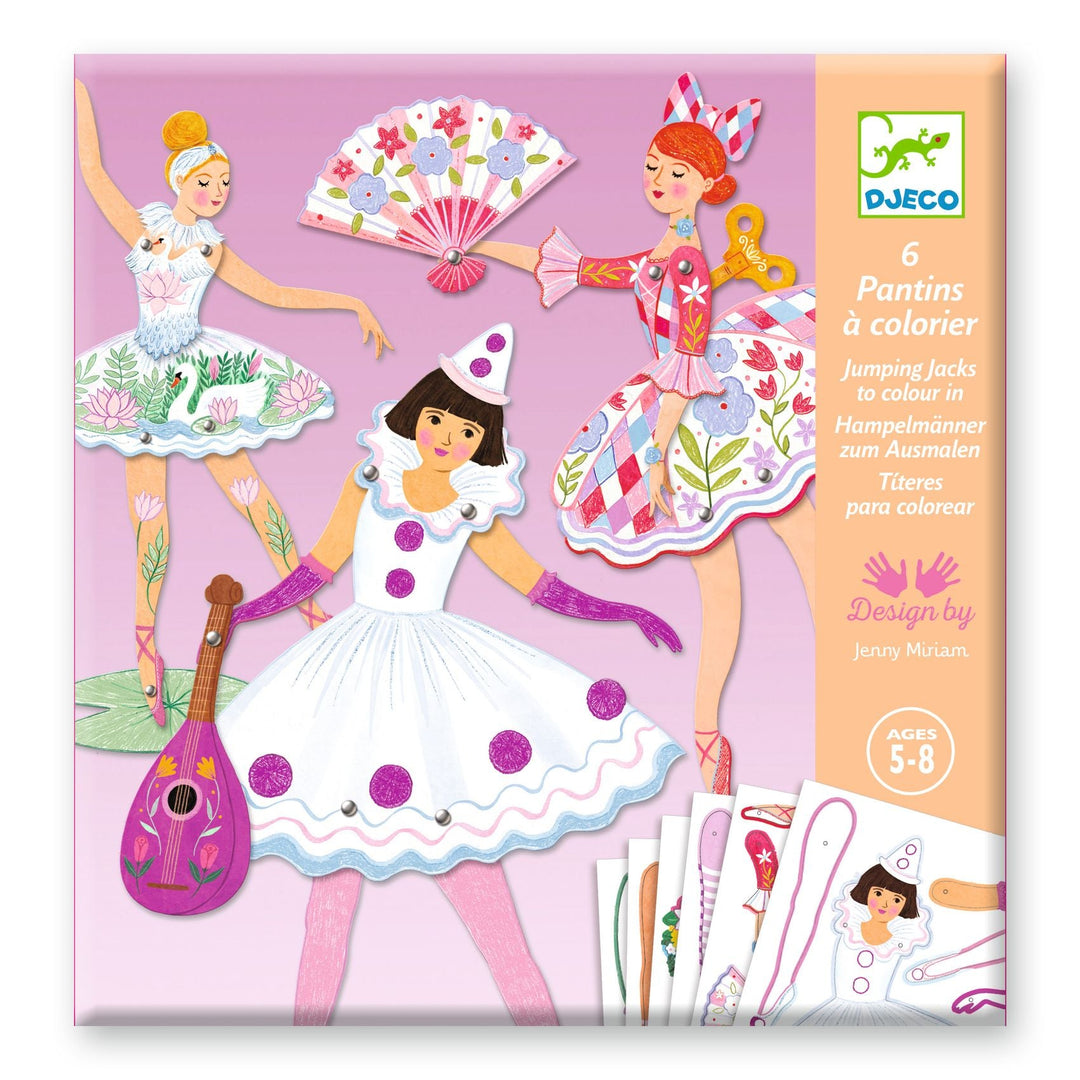 Djeco | Les Petits Cadeaux des Grands | Tutu's | Trekpoppen Maken | 5+ - Kleine Eland