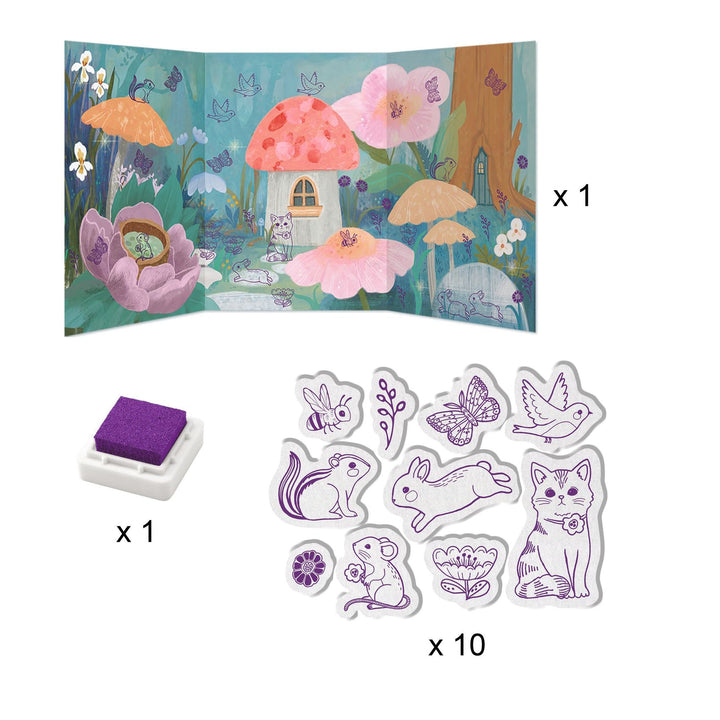 Djeco | Les Plus Grands | Fluffy Box | 6 Creatieve Activiteiten | 6+ - Kleine Eland