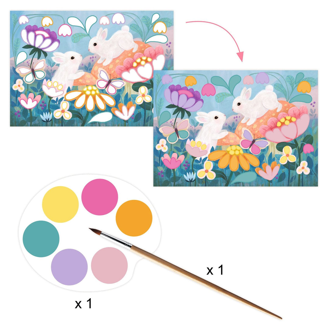 Djeco | Les Plus Grands | Fluffy Box | 6 Creatieve Activiteiten | 6+ - Kleine Eland
