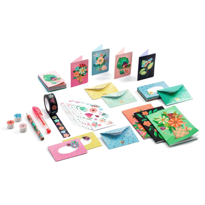 Djeco | Lovely Paper | Mini Writing Set | Briefpapier | Marie - Kleine Eland