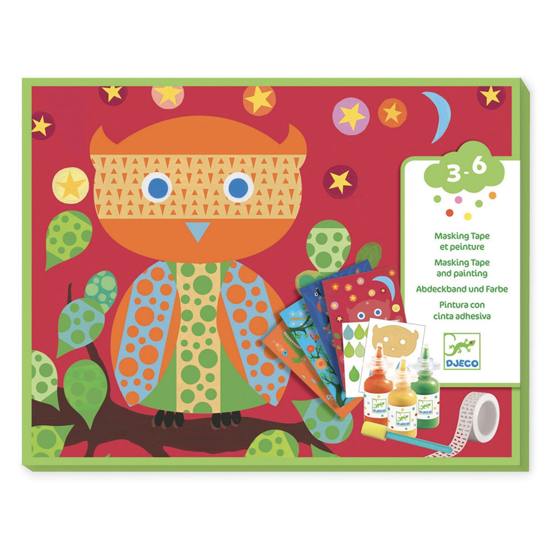 Djeco | Masking tape and painting | Oh, it's Magic! | 3 - 6 jaar - Kleine Eland
