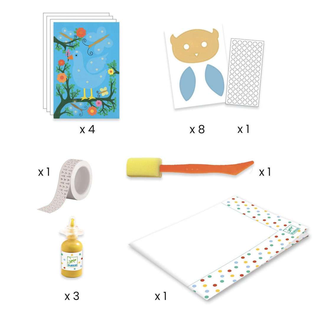 Djeco | Masking tape and painting | Oh, it&