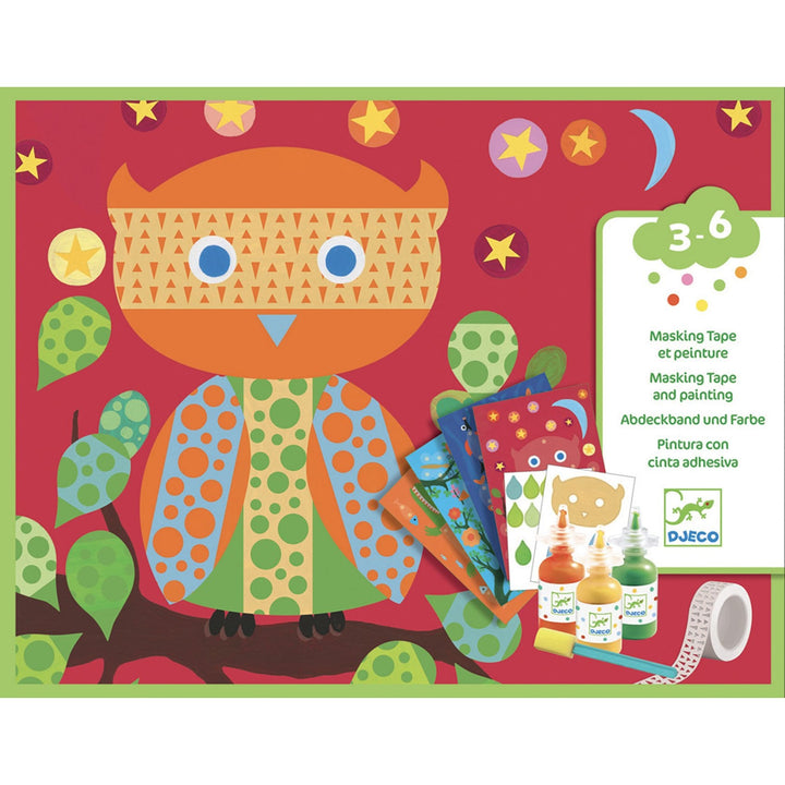 Djeco | Masking tape and painting | Oh, it&