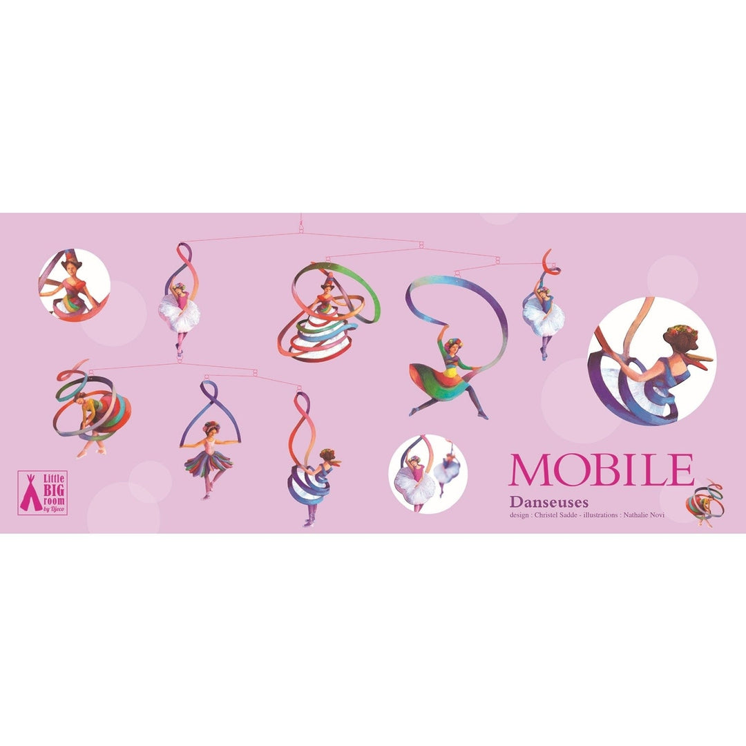 Djeco | Mobile | Dancers - Kleine Eland