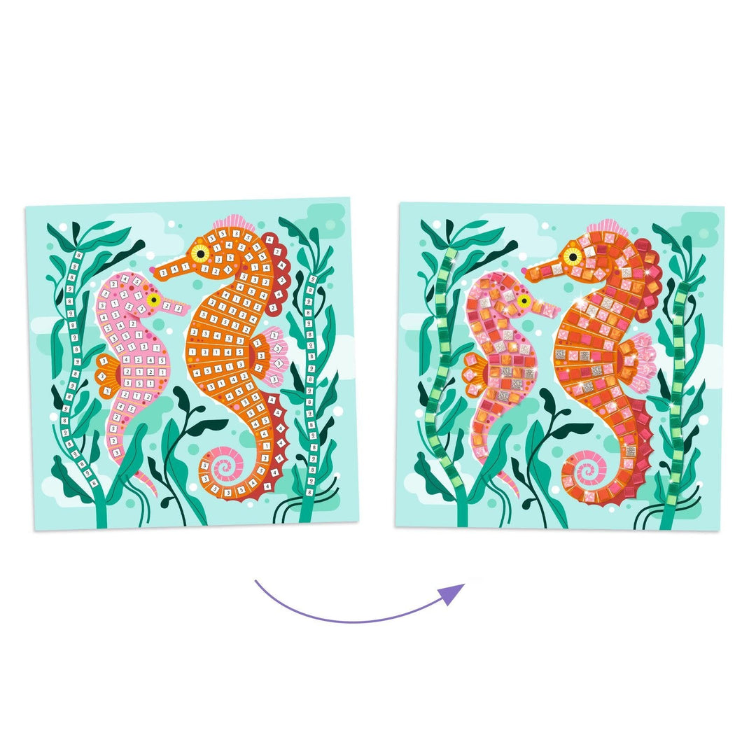 Djeco | Mozaiek | Art by Number | Caribbean | 5 - 8 jaar - Kleine Eland