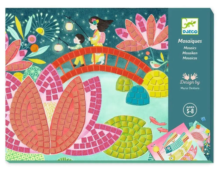 Djeco | Mozaiek | Art by Number | Kyoto | 5 - 8 jaar - Kleine Eland