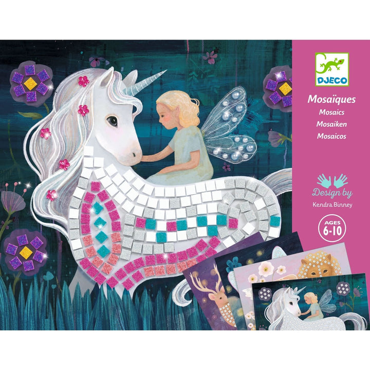 Djeco | Mozaiek | Art by Number | The enchanted World | 6 - 10 jaar - Kleine Eland