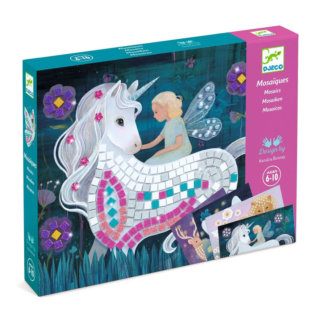 Djeco | Mozaiek | Art by Number | The enchanted World | 6 - 10 jaar - Kleine Eland