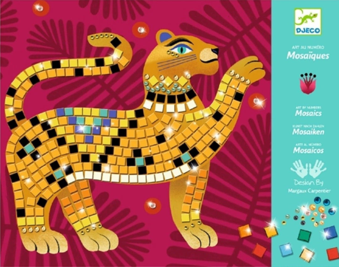 Djeco | Mozaïek | Deep in the Jungle | Art by Number | 7-13 jaar - Kleine Eland