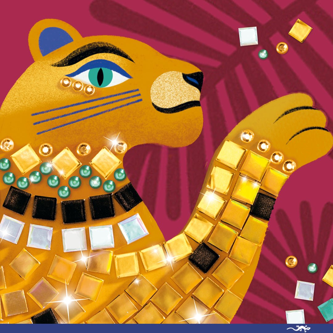 Djeco | Mozaïek | Deep in the Jungle | Art by Number | 7-13 jaar - Kleine Eland