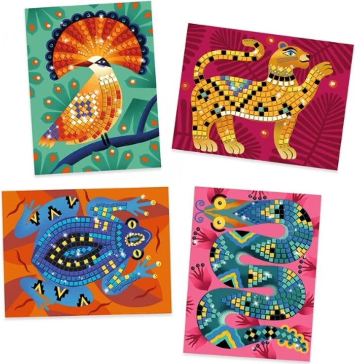Djeco | Mozaïek | Deep in the Jungle | Art by Number | 7-13 jaar - Kleine Eland