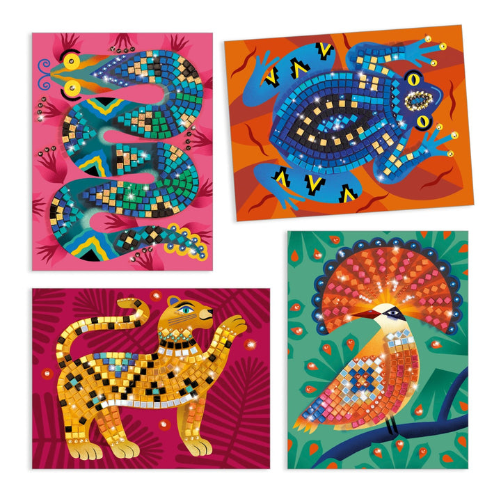 Djeco | Mozaïek | Deep in the Jungle | Art by Number | 7-13 jaar - Kleine Eland