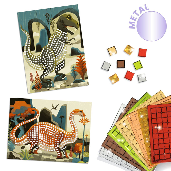 Djeco | Mozaïek | Dinosaurs | Dinosaurussen | 5-8 jaar - Kleine Eland