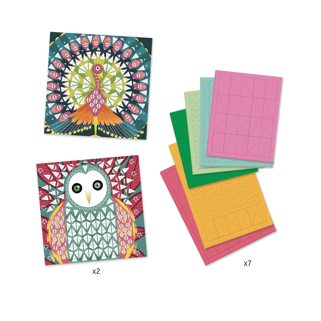 Djeco | Mozaïek | Kunst op Nummer | Coco | 7 - 12 jaar - Kleine Eland