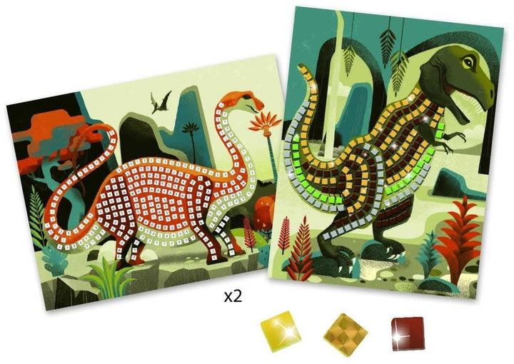 Djeco | Mozaïek | Kunst op Nummer | Metal | Dinosaurus | 5 - 8 jaar - Kleine Eland