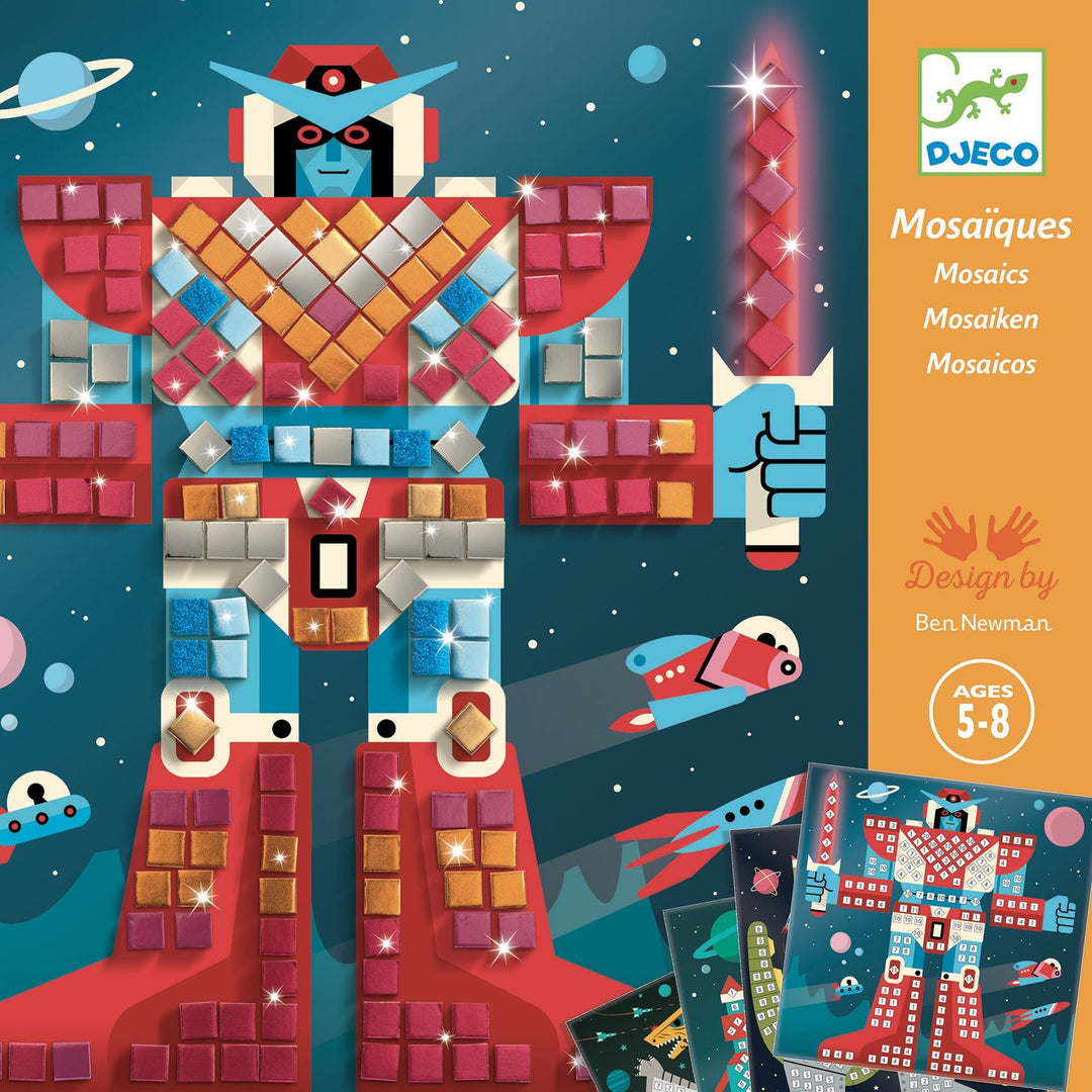 Djeco | Mozaïek | Space Battle | Art by Number | 7-12 jaar - Kleine Eland