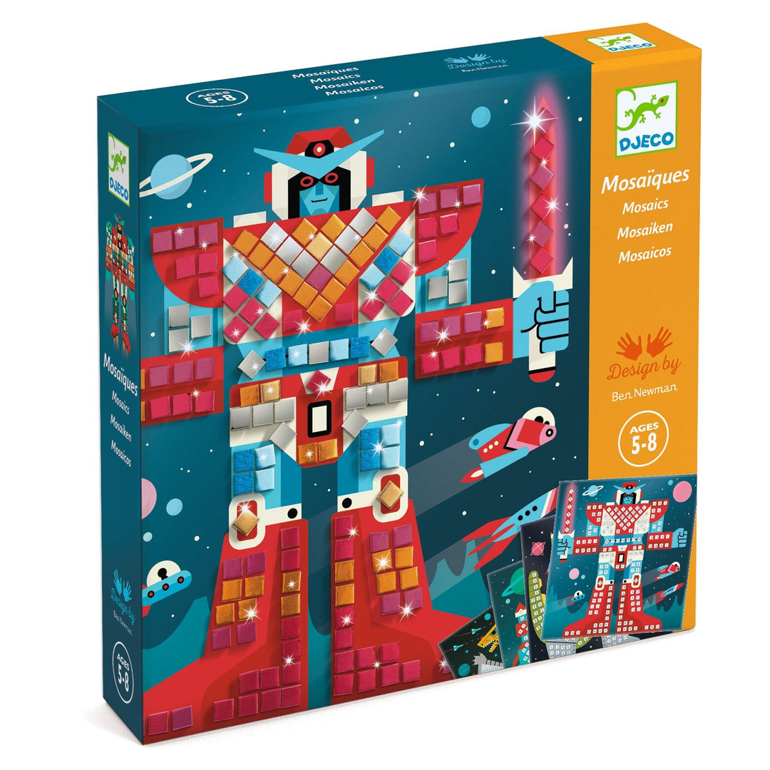 Djeco | Mozaïek | Space Battle | Art by Number | 7-12 jaar - Kleine Eland