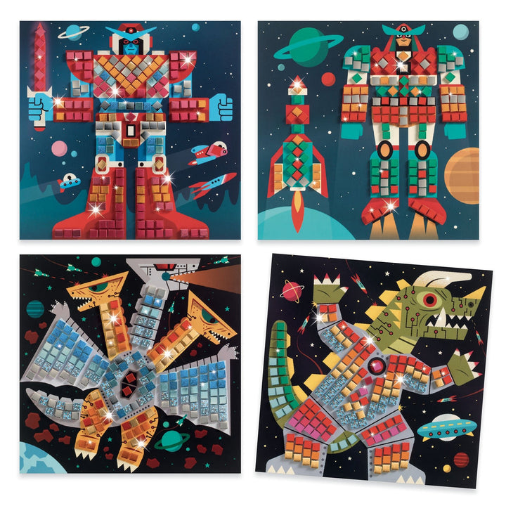 Djeco | Mozaïek | Space Battle | Art by Number | 7-12 jaar - Kleine Eland