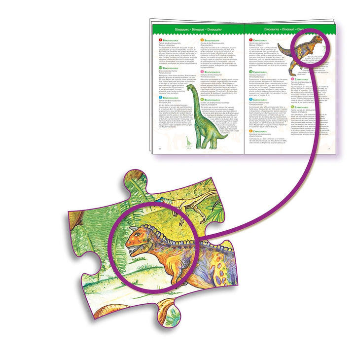 Djeco | Observation Puzzle | Dinosaurs | 100 stukjes | 5+ - Kleine Eland