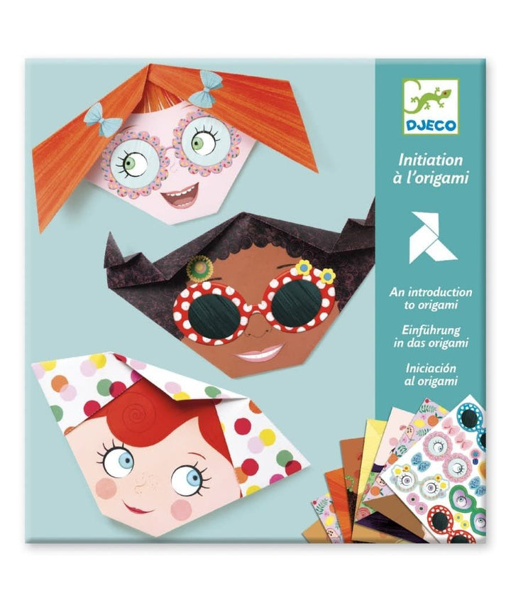 Djeco | Origami | Gezichten | 4-7 jaar - Kleine Eland