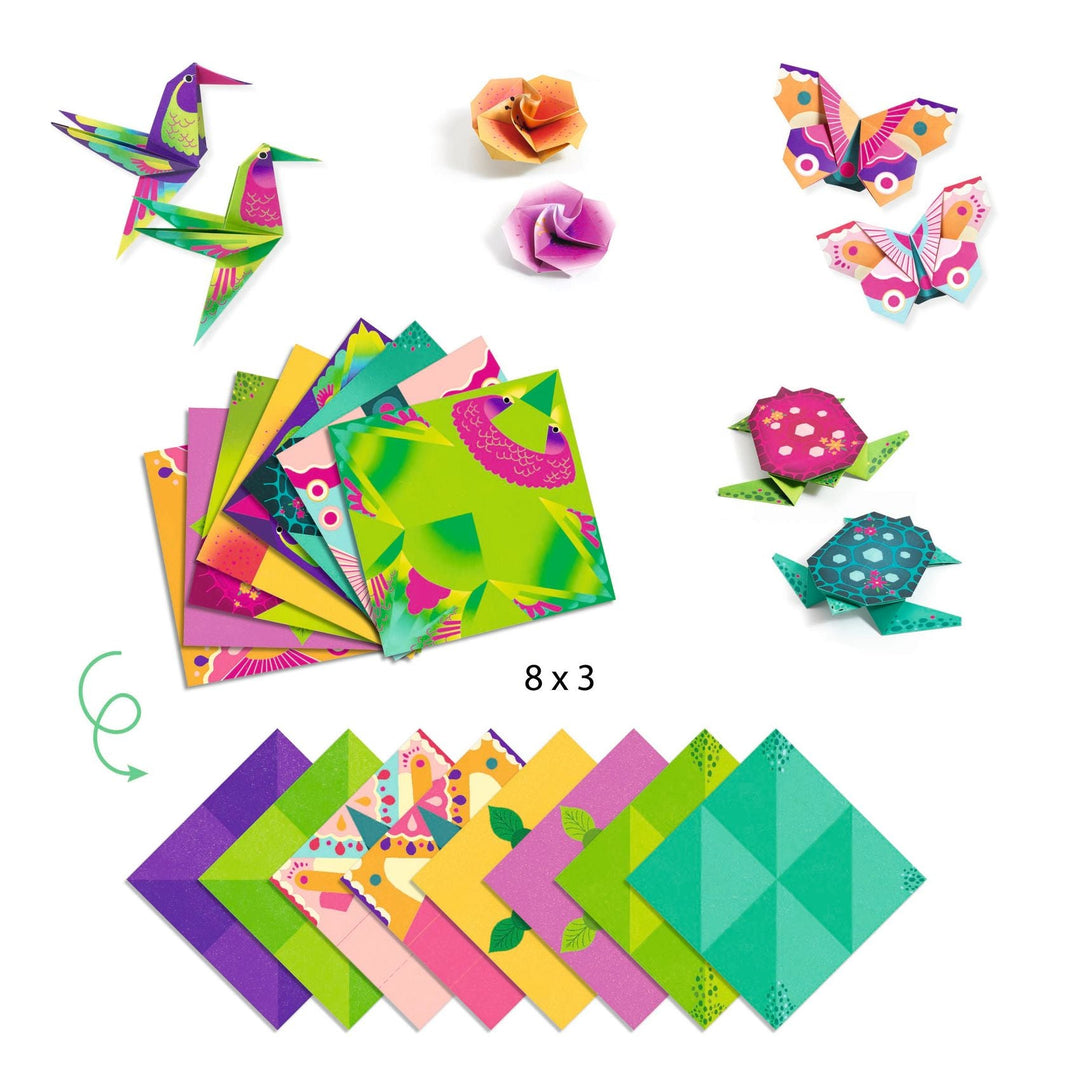 Djeco | Origami | Tropics | 7-12 jaar - Kleine Eland