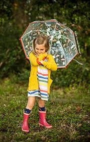 Djeco | Paraplu | L 68 cm | ø 70 cm | Onder de Regen | 3+ - Kleine Eland
