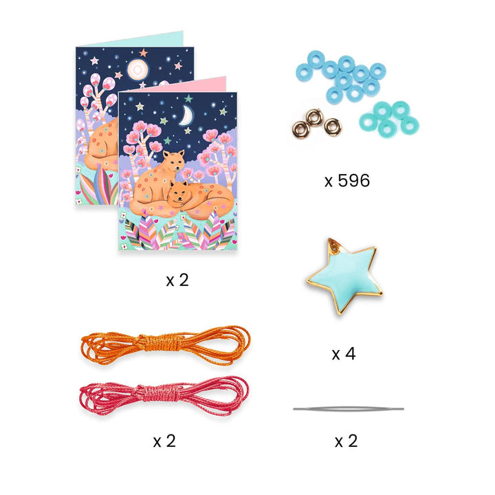 Djeco | Perles &amp; Bijoux | Star Heishi | Armbanden maken | 7+ - Kleine Eland