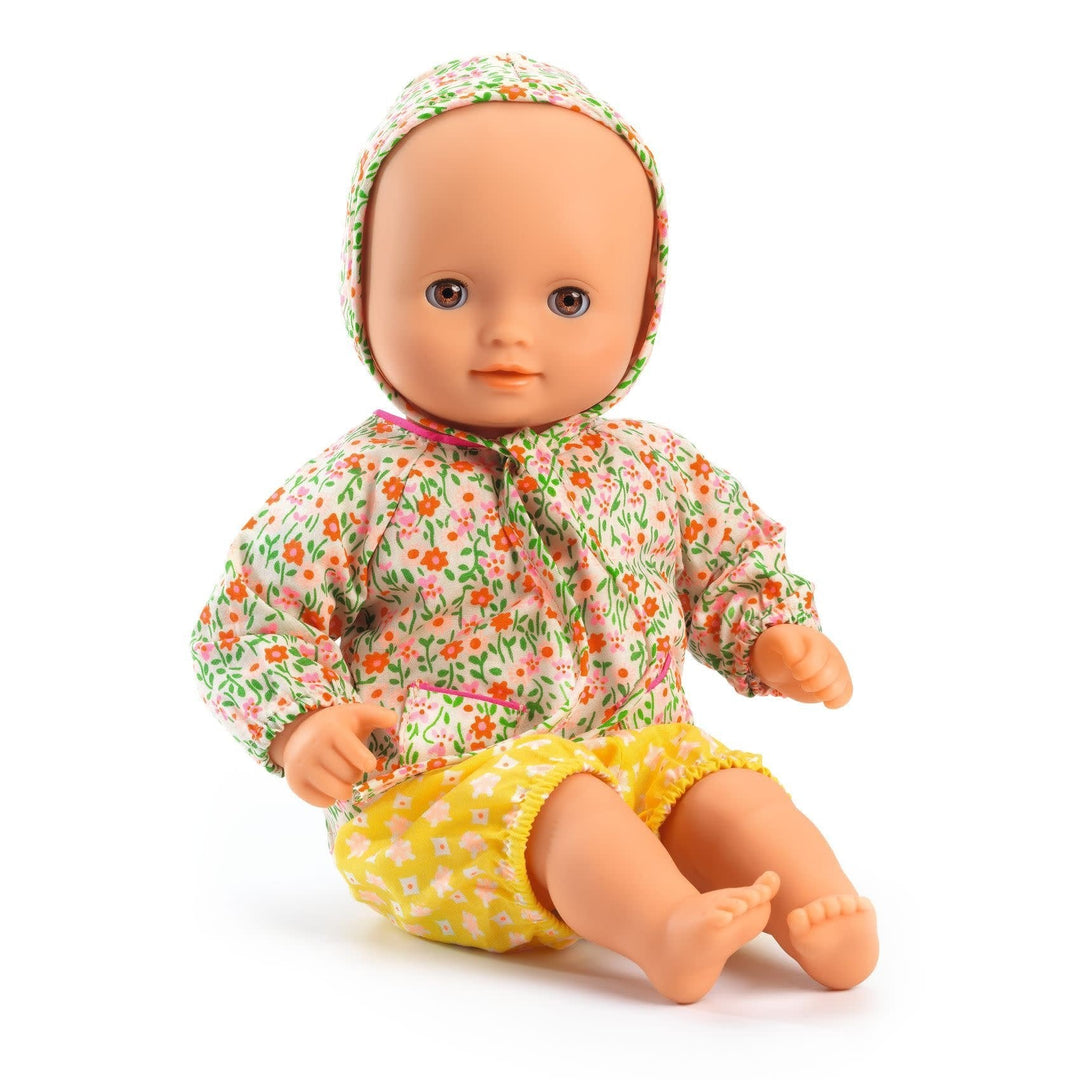 Djeco | Pomea Poppen Collectie | Baby Flora | 32 cm |+18 mnd - Kleine Eland