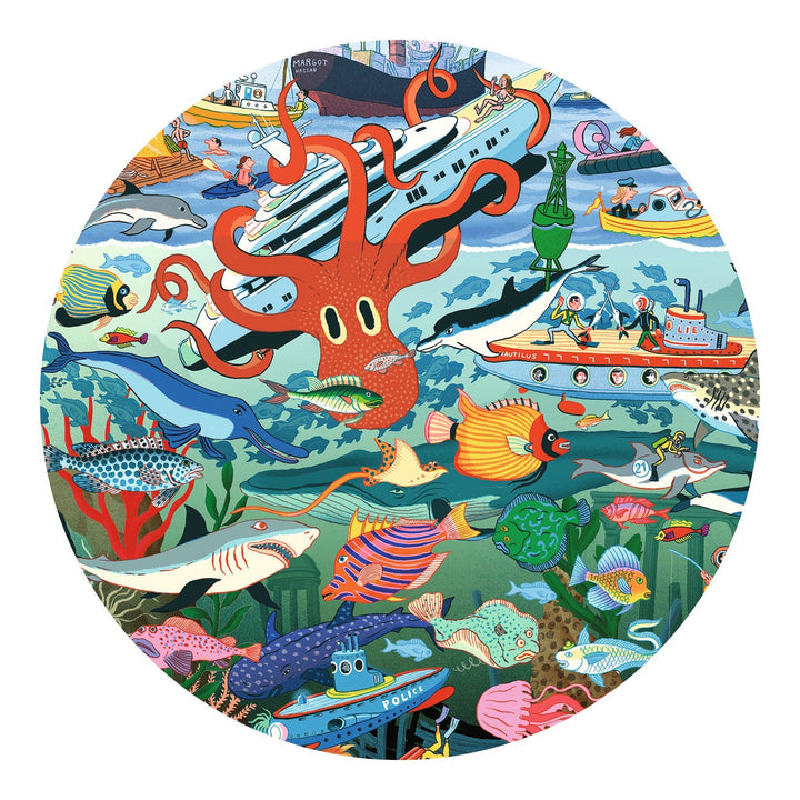 Djeco | Puzzel | De geheimen van de zee | 200 stukjes | 6+ - Kleine Eland