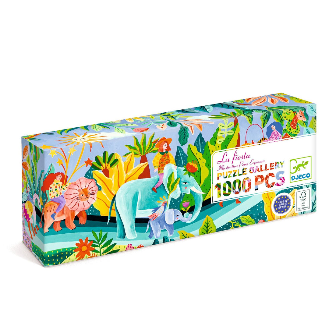 Djeco | Puzzel | La Fiesta | 1000 stukjes | 9+ - Kleine Eland