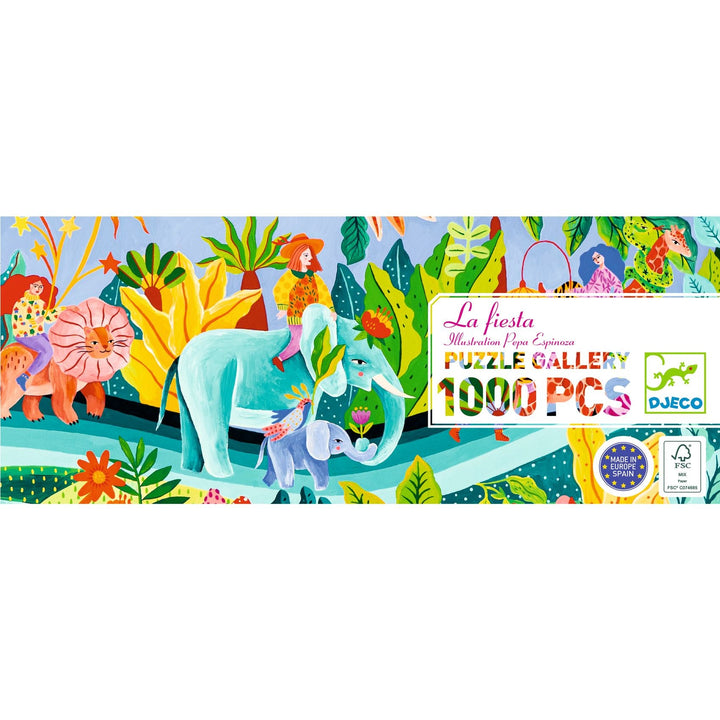 Djeco | Puzzel | La Fiesta | 1000 stukjes | 9+ - Kleine Eland