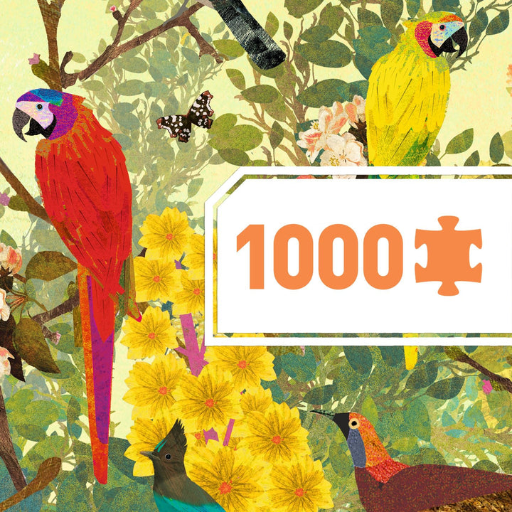 Djeco | Puzzel | Peaceful Birds | 1000 stukjes | 9+ - Kleine Eland