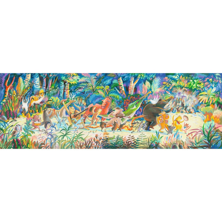 Djeco | Puzzle Gallery | Woods music Band | 200 stukjes - Kleine Eland