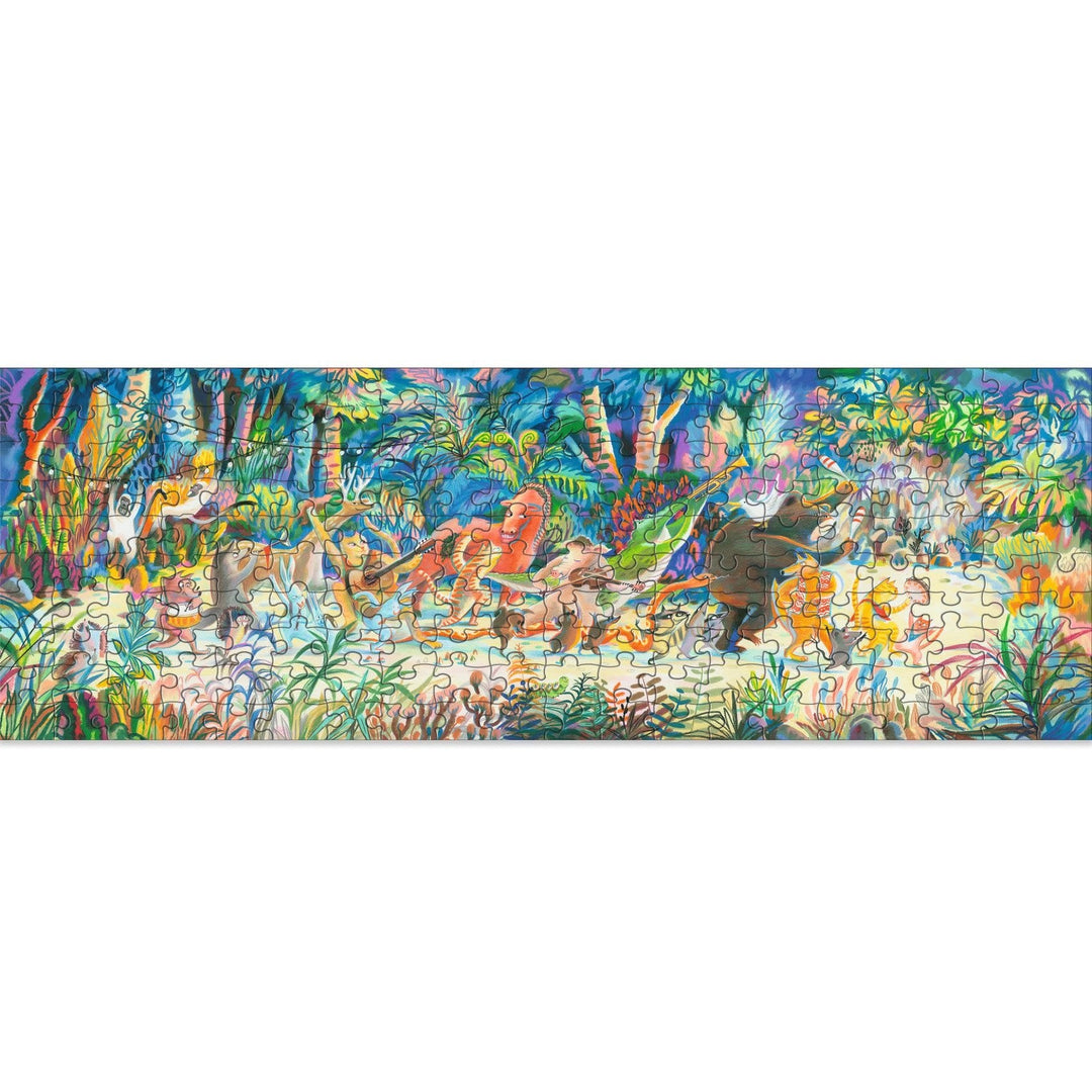 Djeco | Puzzle Gallery | Woods music Band | 200 stukjes - Kleine Eland