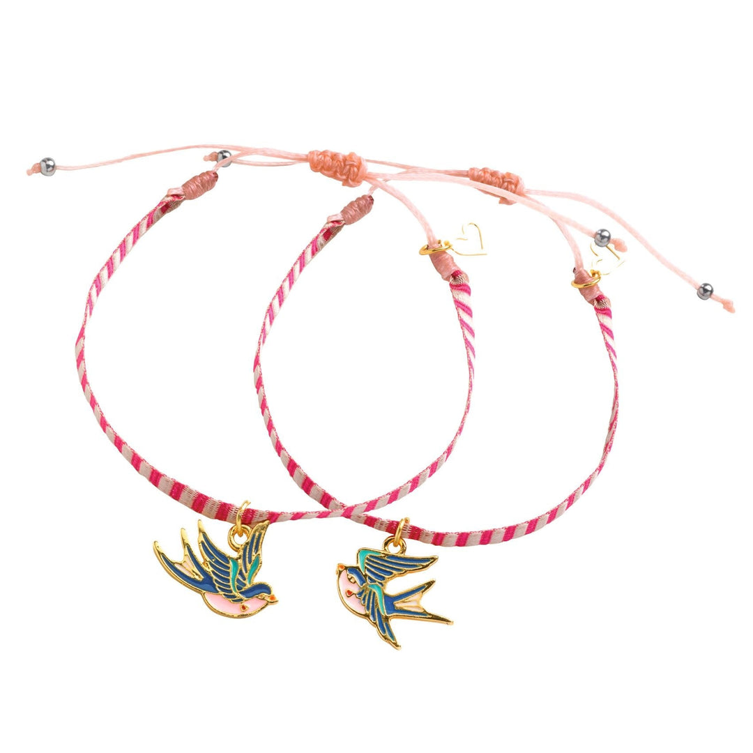 Djeco | Sieraden maken | Bird Ribbons | 6+ - Kleine Eland