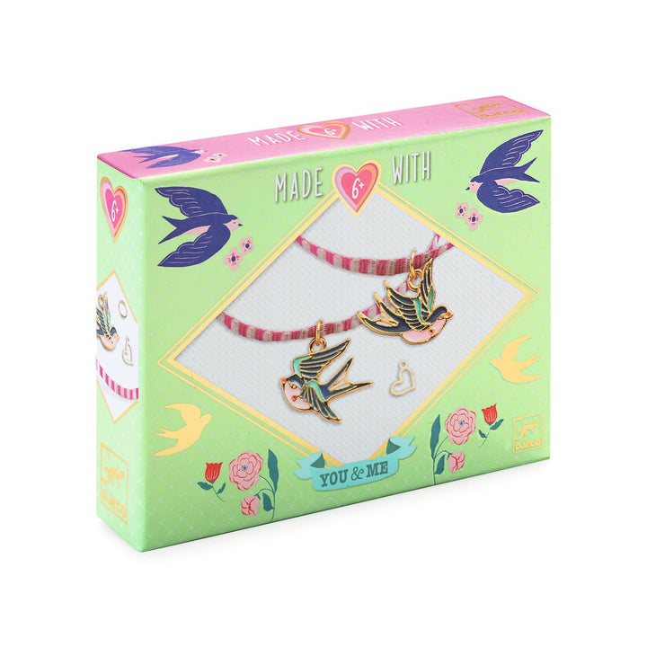 Djeco | Sieraden maken | Bird Ribbons | 6+ - Kleine Eland