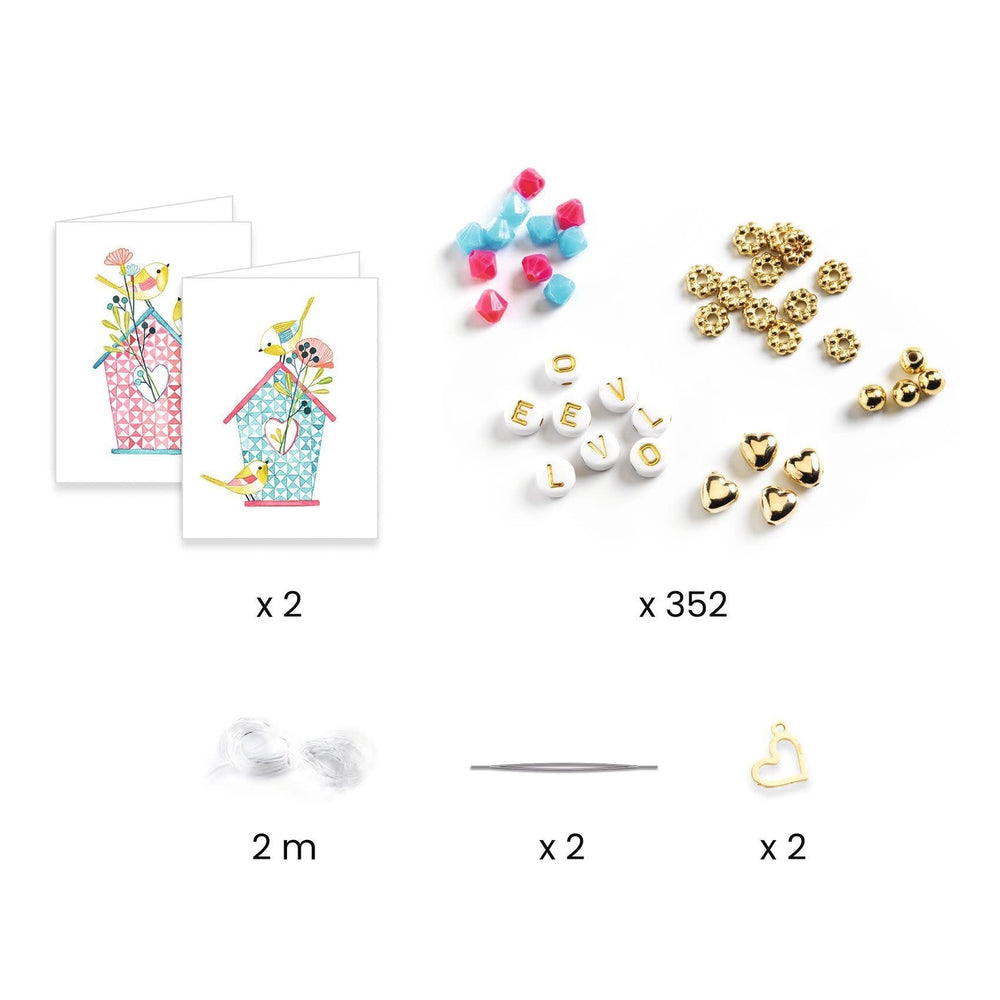 Djeco | Sieraden maken | Lover letter | 6+ - Kleine Eland