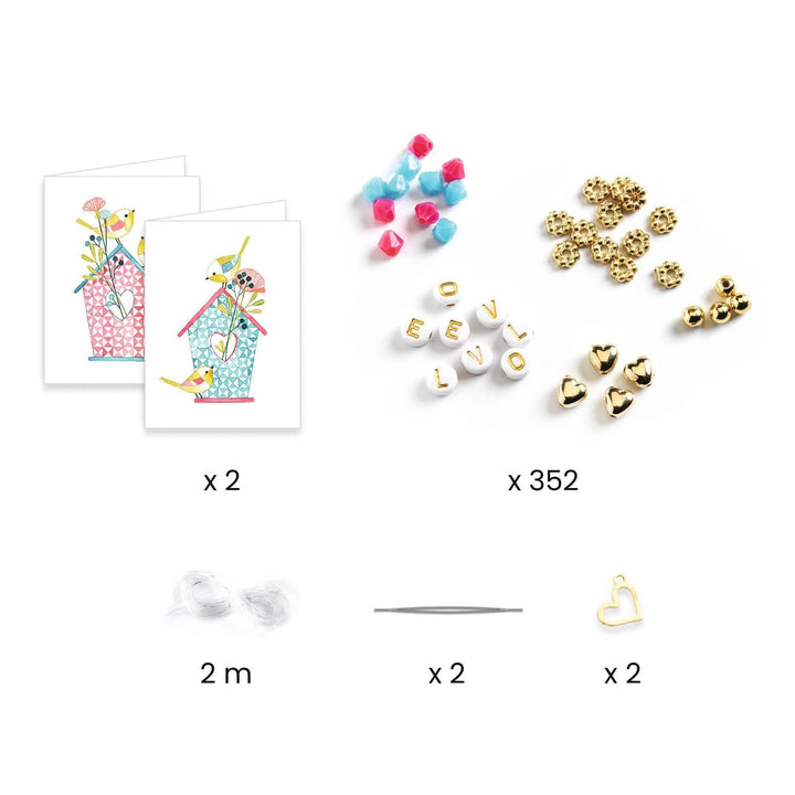 Djeco | Sieraden maken | Lover letter | 6+ - Kleine Eland
