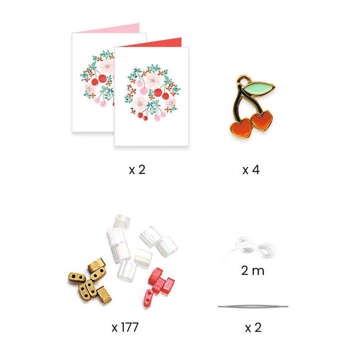 Djeco | Sieraden maken | Tila and Cherries | 6+ - Kleine Eland